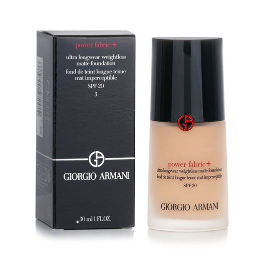 Giorgio Armani Power Fabric + Ultra Longwear Weightless Matte Foundation (Shade 8)