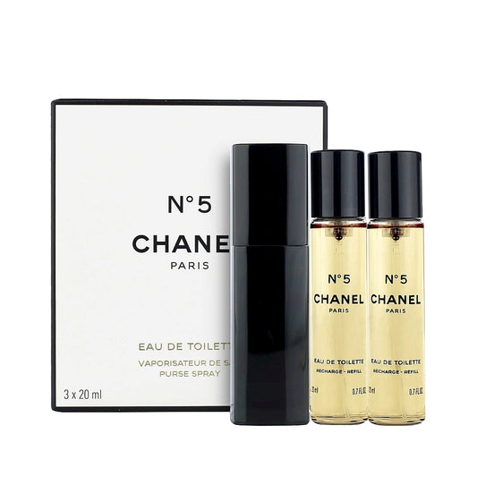 Chanel EDT No.5 Giftset (3X20 ml)