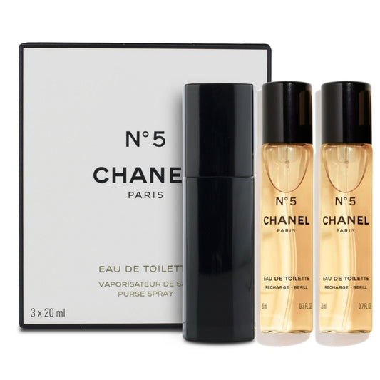 Chanel No 5 EDT Spray Refills (3 x 0.7 oz)