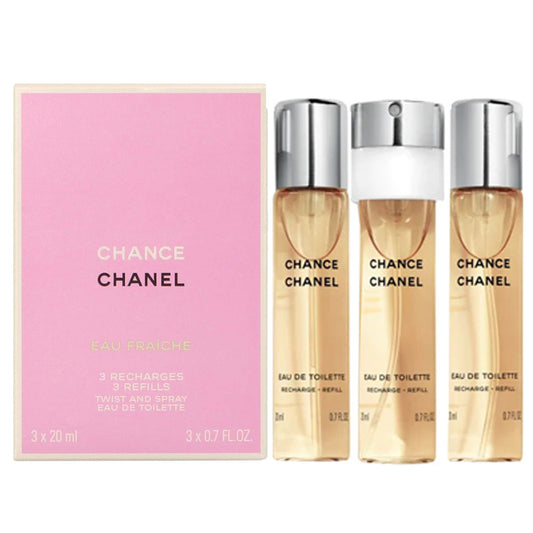 Chanel EDT Chance Twist And Spray (3X20 ml)