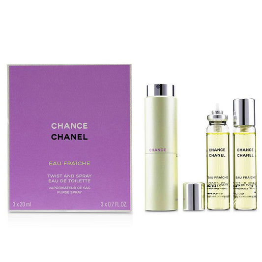 Chanel Chance Eau Fraiche Twist and spray EDT (3X20 ml)