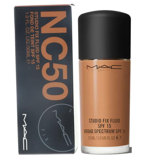 MAC Studio Fix Fluid SPF15 Foundation (NC 50)
