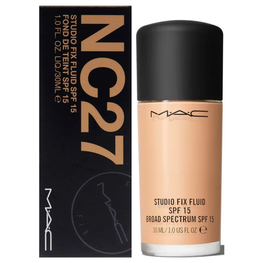 MAC Studio Fix Fluid SPF 15 Foundation (NC 27)