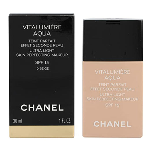 Chanel Vitalumiere Aqua Ultra-Light SPF 15 (Shade 10 - Beige)