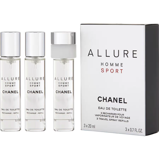 Chanel Allure Homme Sport EDT Refill (3 x 0.7 oz)