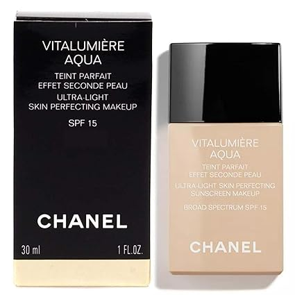 Chanel Vitalumiere Aqua Ultra Light Skin Perfecting Makeup SPF15 (Shade 40 - Beige)