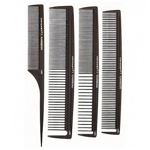 Cricket - Carbon Combs Stylist 4 Pack (1 of Each)