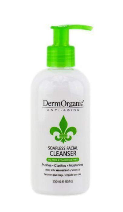 Derm Organic Anti-Aging Soapless Facial Cleanser 8.5oz