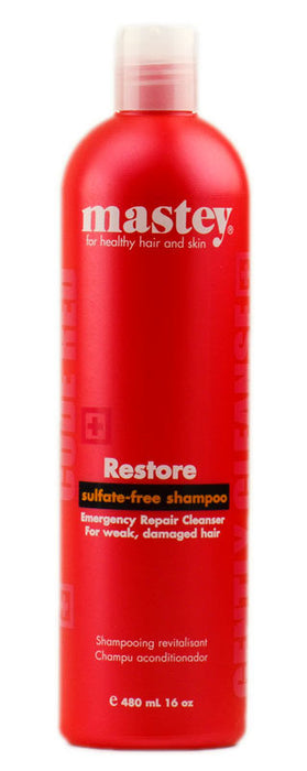 Mastey Restore Shampoo For Damaged Hair 16oz