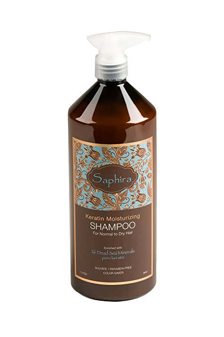 Saphira - Keratin Moisturizing Shampoo 34oz