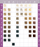 Small Mastey Hair Color Chart